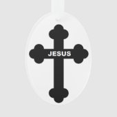 JESUS CROSS ORNAMENT (Vorderseite)