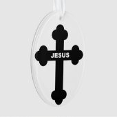 JESUS CROSS ORNAMENT (Vorderseite)