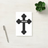 JESUS CROSS POST-IT KLEBEZETTEL (Büro)