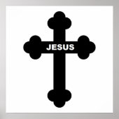 JESUS CROSS POSTER (Vorne)
