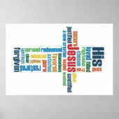 Jesus Cross Poster (Vorne)