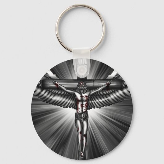Jesus Cross Schlüsselanhänger (Vorderseite)