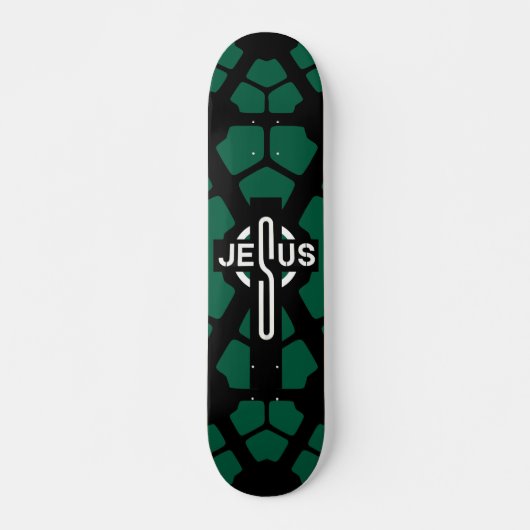 Jesus Cross Skateboard (Vorne)