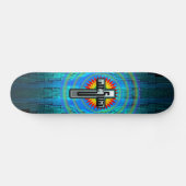 Jesus Cross Skateboard (Horizontal)