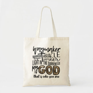 Jesus Cross Way Maker Miracle Worker Christliche R Tragetasche