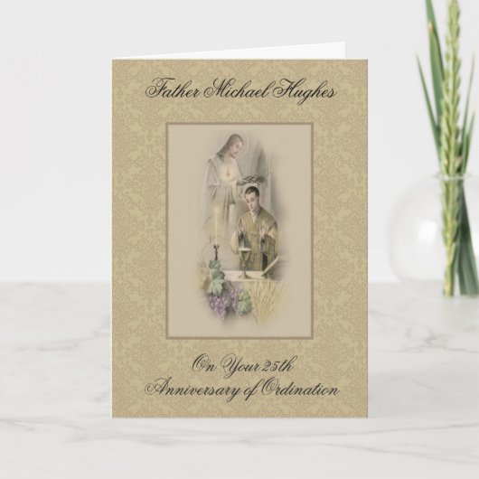 JESUS CROWNING KARTE (Vorderseite)