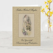 JESUS CROWNING KARTE (Gelbe Blume)