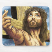 Jesus Crucified Mousepad (Vorne)