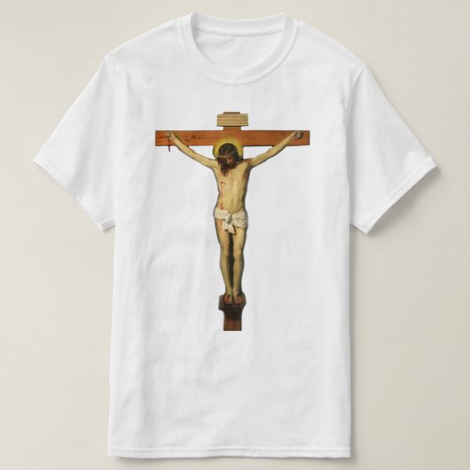 Jesus Crucifix Passion Christi T - Shirt (Design vorne)