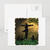 Jesus Crucifixe Postkarte (Vorne/Hinten)