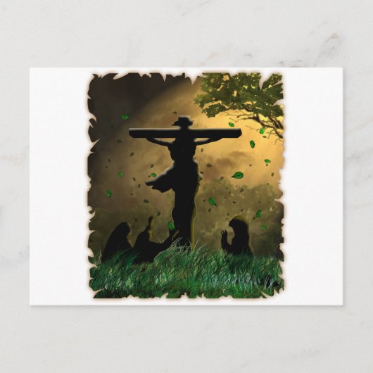 Jesus Crucifixe Postkarte (Vorderseite)