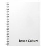 Jesus > Culture Spirale Notebook Notizblock (Vorderseite)