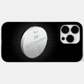 Jesus Cures Pill - Christlicher religiöser Glauben Case-Mate iPhone Hülle (Rückseite (Horizontal))