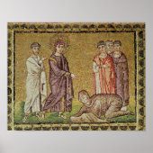 Jesus Cures the Woman who Bleeds Poster (Vorne)