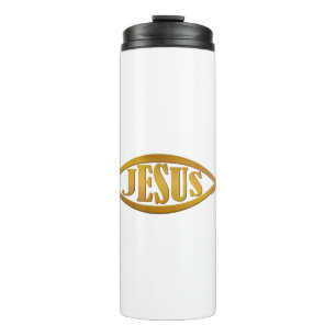 Jesus Customize Es hinzufügen Namen oder Initialen Thermosbecher