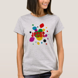 Jesus Damen American Apparel Fein T-Shirt aus Jers