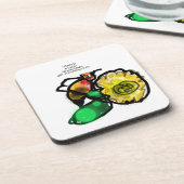 Jesus Danke Getränkeuntersetzer (Linke Seite)