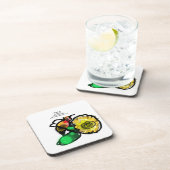 Jesus Danke Getränkeuntersetzer (Rechte Seite)