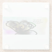 Jesus Danke Glasuntersetzer (Rückseite)