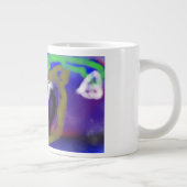 Jesus danke  Jumbo-Tasse (Rechts)