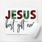 Jesus das beste Geschenk aller Weihnachten Gott Ge Mousepad (Mit Mouse)