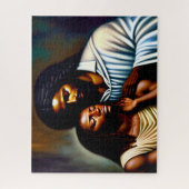 Jesus das Christliche Kunstpuzzle Puzzle (Vertikal)