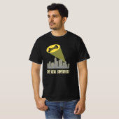 Jesus das echte Superhero Bat Signal T- T-Shirt (Vorne ganz)