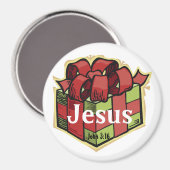 Jesus das Geschenk, das behalte, es individualisie Magnet (Vorderseite/Rückseite)