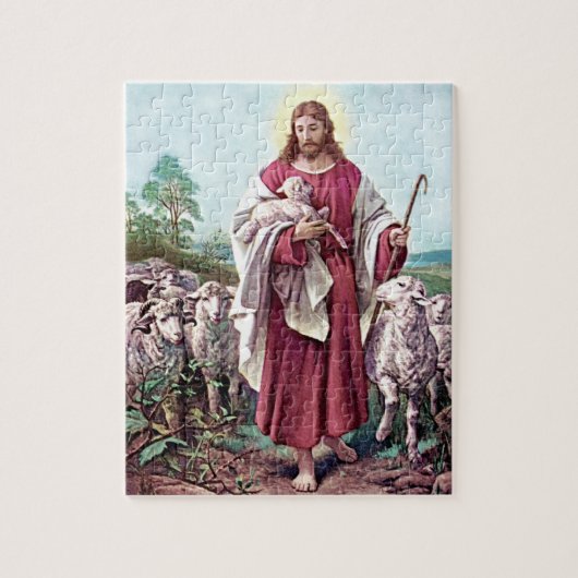 Jesus, das gute Schäferpuzzle Puzzle (Vertikal)