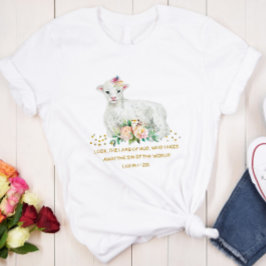 Jesus, das Lamm Gottes - individueller T - Shirt