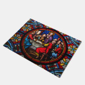 Jesus das letzte Essen mit seinen Jüngern Fußmatte (Schrägansicht)