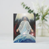 Jesus, das Licht der Weltpostkarte Postkarte (Stehend Vorderseite)