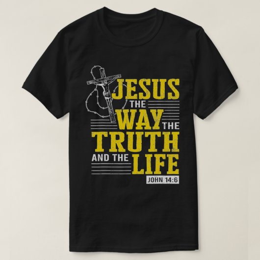 Jesus das wahre Bibelbuch Geschenk für Chris T-Shirt (Design vorne)