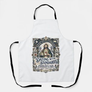 Jesus Dating Christian Relationship Humor T-Shirt Schürze