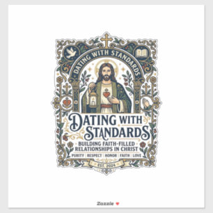 Jesus Dating Christliches Beziehungs Humor T-Shirt Aufkleber