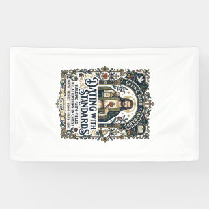 Jesus Dating Christliches Beziehungs Humor T-Shirt Banner