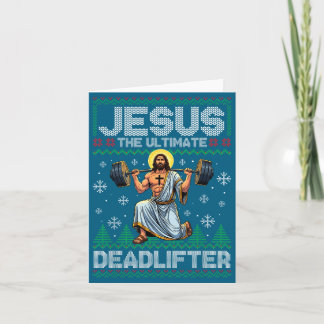 Jesus Deadlifter Christliches Fitnessstudio Hässli Karte