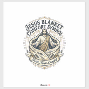 Jesus Decke Trostsymbol Jesus Decke Trost Aufkleber