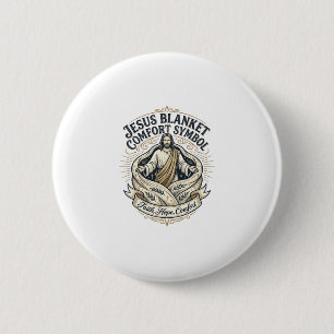 Jesus-Decke Trostsymbol Jesus-Decke Trost Button