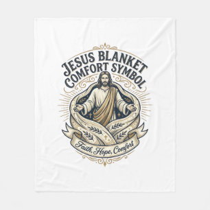 Jesus-Decke Trostsymbol Jesus-Decke Trost Fleecedecke