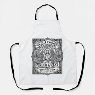 Jesus Declutter Saubere Heim T-Shirt Christliches  Schürze
