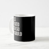 Jesus Defeated Death So You Could Live Kaffeetasse (Vorderseite Links)