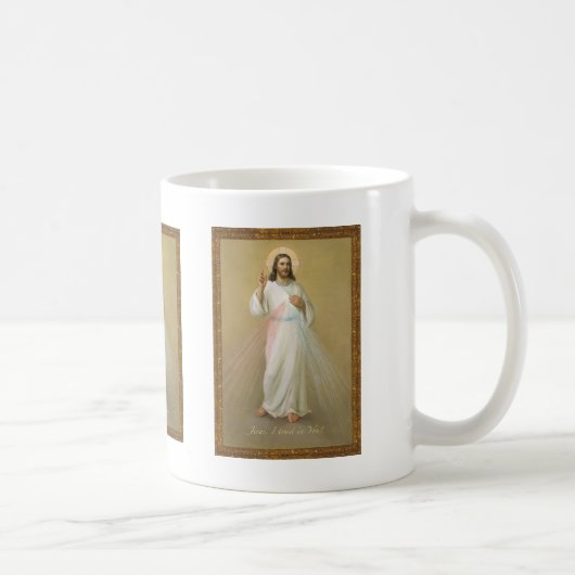 Jesus, dem ich vertraue kaffeetasse (Rechts)