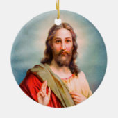 Jesus, dem ich vertraue, keramik ornament (Hinten)