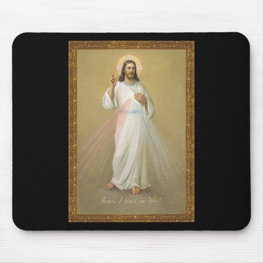 Jesus, dem ich vertraue mousepad (Vorne)