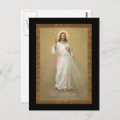 Jesus, dem ich vertraue postkarte (Vorne/Hinten)