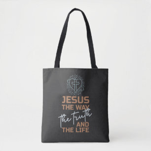 Jesus den Weg der Wahrheit und des Lebens Tasche