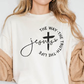 Jesus den Weg, die Wahrheit, das Leben Tri-Blend Shirt