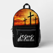 Jesus den Weg, die Wahrheit des Lebens Bedruckter Rucksack (Vorderseite)