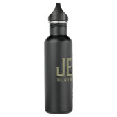 Jesus den Weg, die Wahrheit des Lebens Edelstahlflasche (Links)